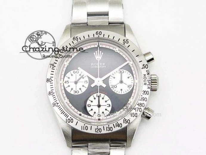 Grey Carbon Edition DIW on and White A7750 Nylon Case Daytona Strap Dial Bezel Green DIWF 0403